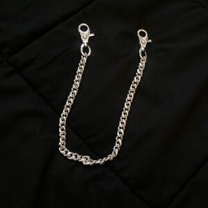 Chrome Hearts Silver Chain Belt